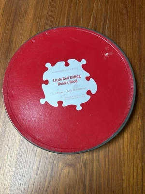 Vintage Springbok Circular Jigsaw Puzzle Little Red Riding Hood’s Hood - Image 1 of 4