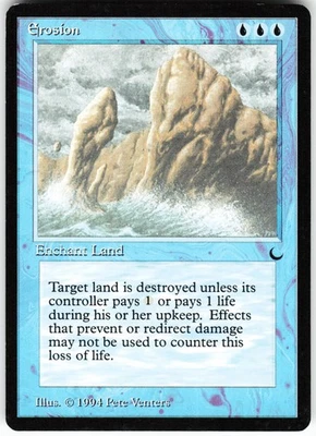 Erosion C The Dark DRK MTG NM - Image 1 of 2