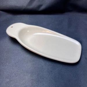 Ein Pfaltzgraff Sahne gesprenkelte Butter Roller Scoot Schale Löffel Rest EUC - Bild 1 von 4