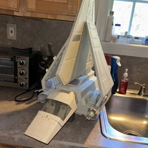 Imperial Shuttle 100% komplett Star Wars ROTJ 1984 Kenner Oldtimer Fahrzeug funktioniert - Bild 1 von 14