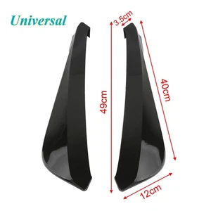 Universal Stoßstange Lippe Splitter Spoiler Flap Heck Diffusor Heckspoiler Auto - Bild 1 von 9