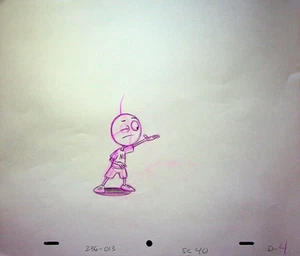 The Oblongs 2001 Production Hand-Drawn Animation Pencil Film Roman - Imagen 1 de 2