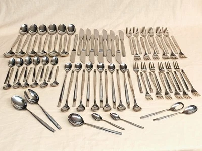 WMF Besteck London Cromargan 79 teiliges Besteckset 12 Personen - Bild 1 von 4