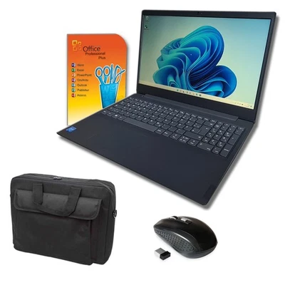 Lenovo 15,6"  Intel / 2x2,8Ghz /bis 32GB /2TB/Win11  + 2021 / inkl Tasche + Maus - Bild 1 von 4