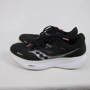 Saucony Ride 16 S10830-05 Black Running Shoes Sneakers Women Size 9 - Picture 1 of 7