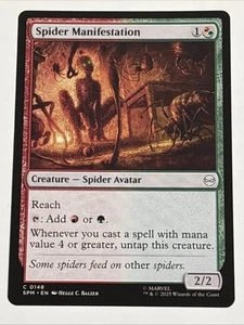 MTG Universes Beyond: Spider-man Spider Manifestation 0148 NM - Picture 1 of 2