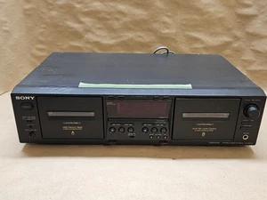 Sony TC-WE475 Auto Reverse Doppio Stereo Cassette Deck Lettore Registratore Testato - Foto 1 di 9