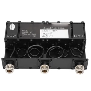 10W UHF 6 Cavity Duplexer TX: 454,175 MHZ RX: 464,175MHZ Radio Repeater FY - Zdjęcie 1 z 9