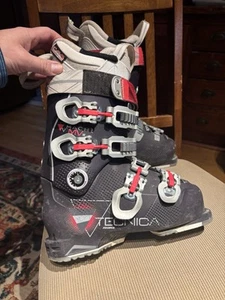 Tecnica Mach 1 MV W 105 Women's Ski Boots Purple Black Mondo 23.5 275 mm - Picture 1 of 17