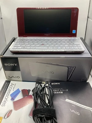 Sony VAIO TypP P70H Granatrot VistaHomeBasic VGN-P70H/R Laptop fast unbenutzt - Bild 1 von 4