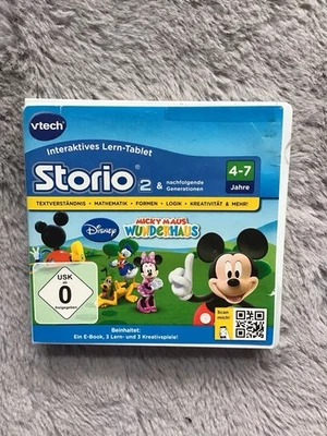 Storio  ** Vtech ** Micky Maus  Wunderhaus **  Spiel ** Disney ** Mickey Mouse - Bild 1 von 3