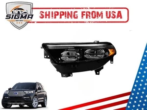 Headlights Left Assembly Full-LED Fits For 2020-2023 Ford Explorer Driver Side - Picture 1 of 4