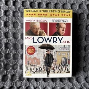 Mrs Lowry & Son DVD + Slipcase Region 2 DVD - Vanessa Redgrave Timothy Spall - Picture 1 of 7