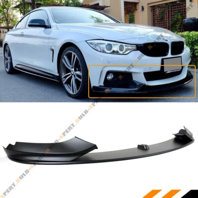 For 14-20 BMW F32 F33 F36 4 Series M Sport Performance Front Bumper Lip Spoiler - Image 1 of 4