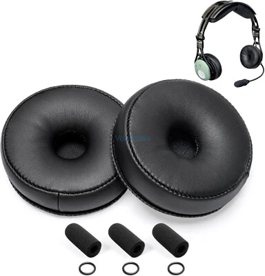 VOARMAKS Sellos de oído + 3 cubiertas de micrófono kit de actualización para David Clark DC Pro X/DC Pro X2