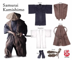 1/6 Samurai Kamishimo Miyamoto Musashi Costume Set for 12" Action Soldier Figure - Bild 1 von 3
