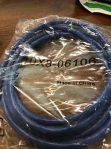 Cat6 Blue Ethernet Patch Cable, Snagless, Boot 6' - 10X8-06106 - Picture 1 of 1