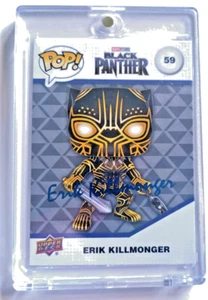 2023 Oberdeck Funko Pop Infinity Saga Faksimile Signature Erik Killmonger #59 - Bild 1 von 2