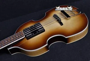 Bajo Beatle personalizado Hofner HCT-500/1-CV Cavern Revolution Look tazas de té y etiqueta - Imagen 1 de 16