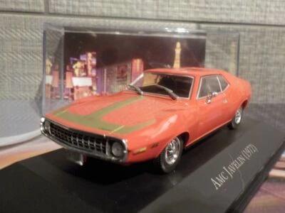 AMC Javelin 1972 - 橙色 - 1/43 模型车 - 美国肌肉 — 第 1/4 张图片