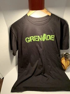 Grenade Arm Yourself Black & Green Mens Large Tee - Picture 1 of 5