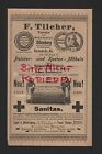 OLDENBURG, Werbung 1906, F. Tilcher Tapezier und Dekorateur Polster-Möbel-Lager