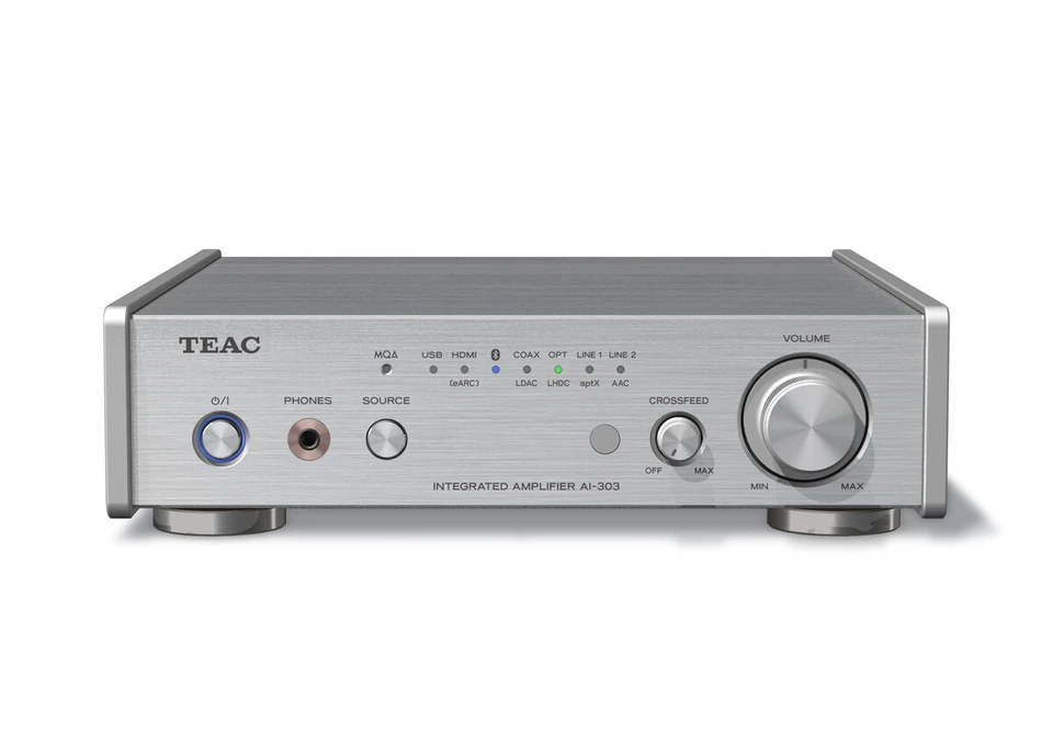 TEAC AI-303-S Argento Dac USB Stereo Amplificatore Integrato AC100V Nuovo