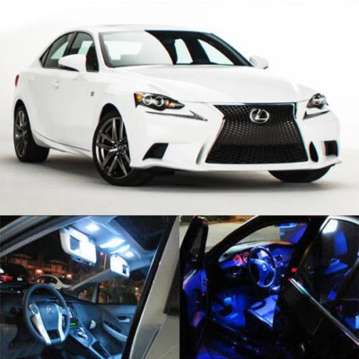 Oferta de paquete de 10 luces interiores completas LED para Lexus IS250 IS350 IS-F 2014-arriba Foto 1 de 4