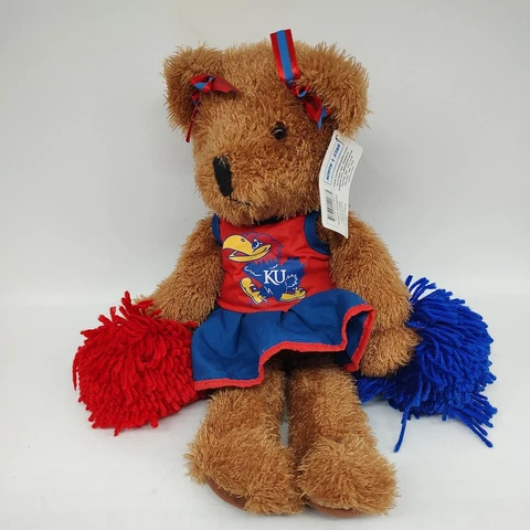 North Star College Gifts Kansas University Plush Bear KU Cover