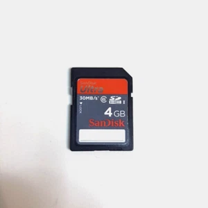 SanDisk Ultra 4 GB, 30 MB/s SD Karte SDHC - Bild 1 von 1