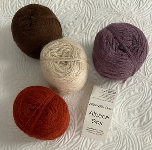 ALPACA SOX Sock Classic Elite Yarns Partial 68g - 78g … Choose Colorway ... - Picture 1 of 16