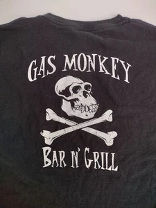 Gas Monkey Bar And Grill Shirt Youth Large Black - Picture 1 of 6
