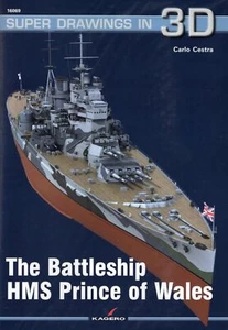 The Battleship HMS Prince of Wales - Kagero Super Drawings in 3D - Picture 1 of 1