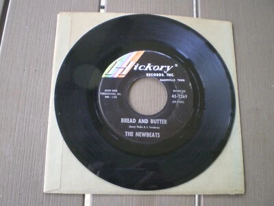 The Newbeats - Bread and Butter / Tough Little Buggy 7" 45 VG 1964 - Image 1 of 2