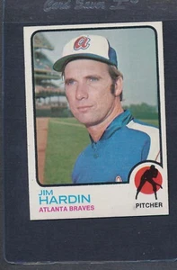 1973 Topps #124 Jim Hardin Braves NM *201 - Picture 1 of 1