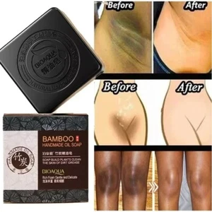 Bamboo Charcoal Soap Cleansing Oil Control Blackhead Remover Skin Moisturizing - Picture 1 of 6
