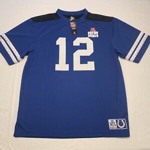 NFL Indianapolis Colts Andrew Luck #12 Majestic Jersey Style Shirt Men’s XL New