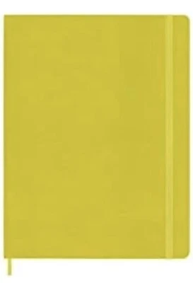 Moleskine Classic Notebook Fabric Hard Cover XL 7.5"x9.5" Ruled Yellow - Image 1 of 4