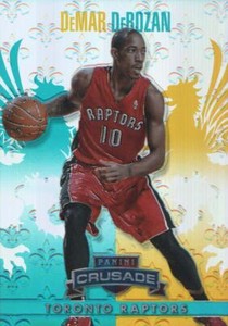 2013-14 Panini Crusade Basketball Teal #164 DeMar DeRozan /249