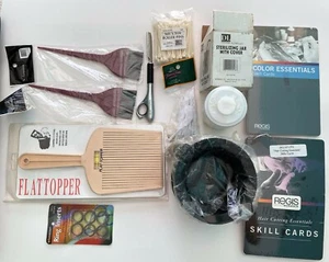 Lot of 12 Beauty Salon/ Barber Shop + Training Supplies Tools Most New Old Stock - Picture 1 of 10