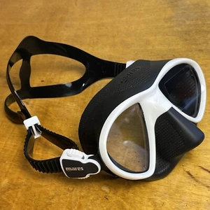 Mares X-Free Scuba and Freedive Mask - White/Black - For Diving and Snorkeling - Picture 1 of 10