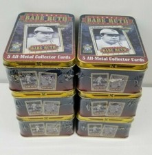 6 BOX of Babe Ruth Series 2 Metallic Impressions All-Metal Collector (Wholesale)