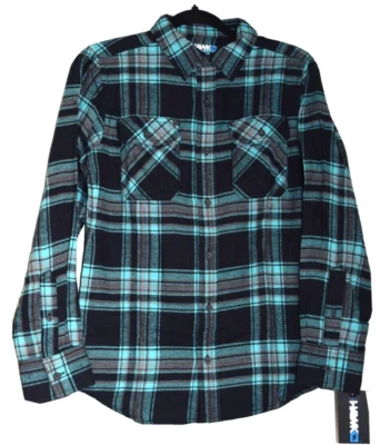 Tony Hawk мальчика клетку фланель длинным рукавом на пуговицах большой новый - Изображение 1 из 4