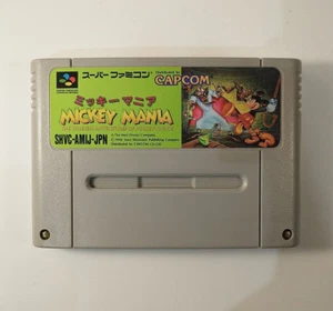 Mickey Mania (Nintendo Super Famicom SNES SFC, 1995) importación japonesa - Imagen 1 de 11