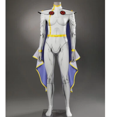 X-Men 97 Tormenta Ororo Munroe Juegos con disfraces Mono Mujeres Impresión Disfraz Halloween Foto 1 de 4