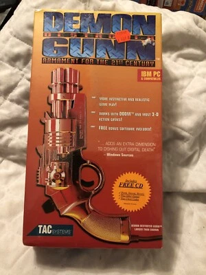 1995 Demon Destroyer DoomGunn : IBM PC Gun Controller /Tac Heretic - RARE Sealed - Image 1 of 4