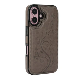 WOMEN Leather Card Wallet Phone Case For iPhone 15 Plus 16 Pro Max 14 13 12 11 X - Picture 1 of 99