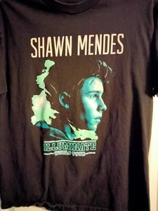 Shawn Mendes Illuminate 2017 World Tour T-Shirt Size (See Description) - Picture 1 of 4