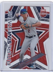 2023 Elite Extra Edition Future Stars Status ORANGE #FS-5 Colin Houck Mets /99 - Picture 1 of 2