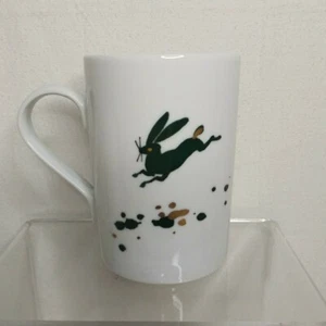 Gilitzer Porzellan Mug Freiland Germany Rabbit Hare Deer Buck - Picture 1 of 16